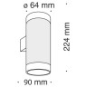 Настенный светильник (бра) Technical C027WL-L10W - Настенный светильник (бра) Technical C027WL-L10W