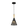 Подвесная люстра Seven Fires Noema SF3327/1P-BK-WD - Подвесная люстра Seven Fires Noema SF3327/1P-BK-WD