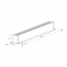 Трек встраиваемый MAG-TRACK-4560-F-1040 (WH) (Arlight, IP20 Металл, 3 года) - Трек встраиваемый MAG-TRACK-4560-F-1040 (WH) (Arlight, IP20 Металл, 3 года)