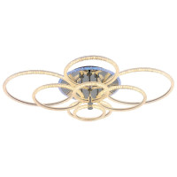  - Потолочная светодиодная люстра Profit Light 8024/8 CHR