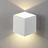 Уличный настенный светодиодный светильник Crystal Lux CLT 227W WH-GO - Уличный настенный светодиодный светильник Crystal Lux CLT 227W WH-GO