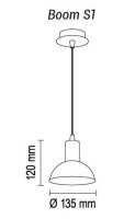  - Подвесной светильник TopDecor Boom S1 15