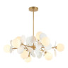Подвесная люстра Lumien Hall Ilmari LH4136/12P-GD-WT - Подвесная люстра Lumien Hall Ilmari LH4136/12P-GD-WT