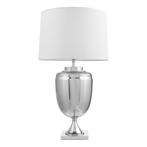 Настольная лампа Lumina Deco Olimpia LDT 304 CHR+WT 