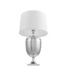 Настольная лампа Lumina Deco Olimpia LDT 304 CHR+WT - Настольная лампа Lumina Deco Olimpia LDT 304 CHR+WT