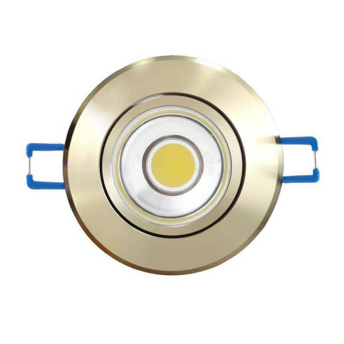 Светодиодный встраиваемый светильник Uniel 4500K ULM-R31-5W/NW IP20 Gold 08788 