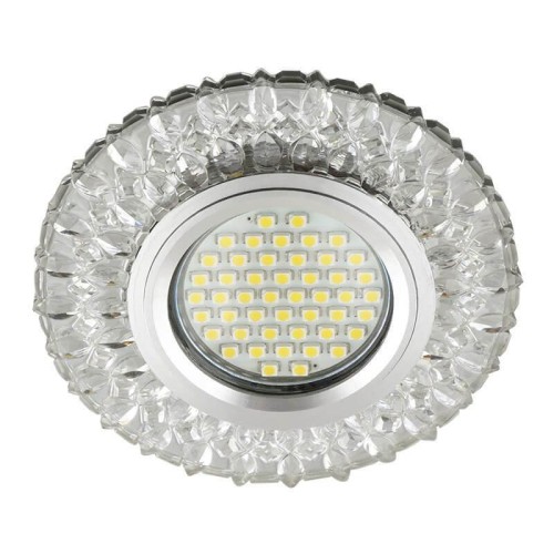Встраиваемый светильник Fametto Luciole DLS-L138 Gu5.3 Glassy/Clear 