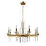 Подвесная люстра Crystal Lux Marron SP8 Brass - Подвесная люстра Crystal Lux Marron SP8 Brass