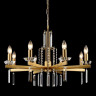 Подвесная люстра Crystal Lux Marron SP8 Brass - Подвесная люстра Crystal Lux Marron SP8 Brass
