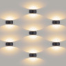 Уличный настенный светодиодный светильник Elektrostandard 1549 Techno LED Blink белый 4690389106323 - Уличный настенный светодиодный светильник Elektrostandard 1549 Techno LED Blink белый 4690389106323