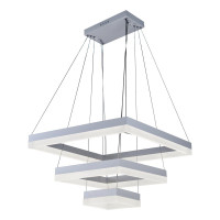  - Подвесной светодиодный светильник iLedex Twins D0319-3 (200X400X600) WH