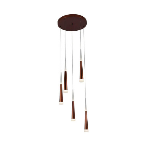 Подвесная светодиодная люстра Kink Light Рэй 6114-5A,04 
