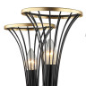 Подвесная люстра Lumien Hall Ивес 4017/5P-BK-GD - Подвесная люстра Lumien Hall Ивес 4017/5P-BK-GD
