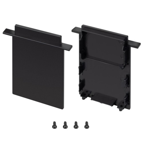 Заглушка SL-LINIA52-3L-F-HIGH BLACK глухая (Arlight, Пластик) 