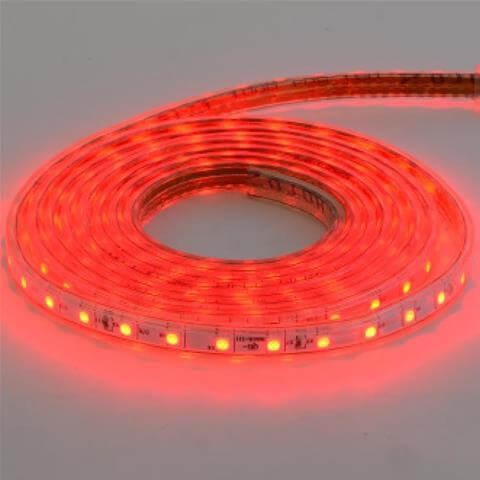 Светодиодная влагозащищенная лента Horoz 6W/m 60LED/m 5050SMD красный 50M 081-004-0001 (HL543L) 