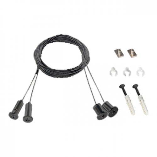 Подвес SL-LINE 2x2m Set (Pad 9x2mm) BLACK (Arlight, Металл) 