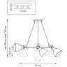 Подвесная люстра Lightstar Acrobata 761164 - Подвесная люстра Lightstar Acrobata 761164