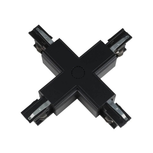 Соединитель для шинопроводов Х-образный Uniel UBX-A41 Black 09748 
