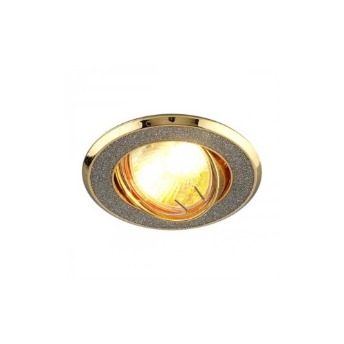Встраиваемый светильник Elektrostandard 611 MR16 SL/GD серебряный блеск/золото 4690389000119 