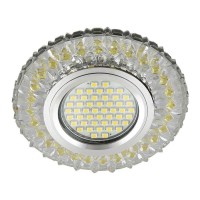  - Встраиваемый светильник Fametto Luciole DLS-L138 Gu5.3 Glassy/Gold