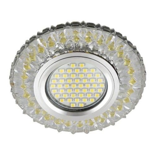 Встраиваемый светильник Fametto Luciole DLS-L138 Gu5.3 Glassy/Gold 