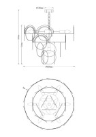  - Подвесная люстра Moderli Komo V7082-10P