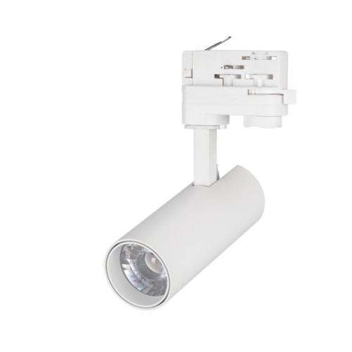 Светильник LGD-GERA-4TR-R55-10W Day4000 (WH, 24 deg, 230V) (Arlight, IP20 Металл, 5 лет) Светильник подвесной для треков/шин 4 провода, 10Вт. Цвет свечения ДНЕВНОЙ 4000K, световой поток 860-1060лм, угол 24°, CRI>90. Корпус круглый, металл, цвет белый, IP20. Размеры DxHxL Ø55x145x145мм. Входное напряжение AC220-240V, мощность 10Вт. Драйвер встроенный (27-38V, 260mA).