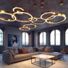 Подвесной светодиодный светильник Odeon Light Brizzi 3885/35LG - Подвесной светодиодный светильник Odeon Light Brizzi 3885/35LG