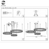 Подвесная люстра ST Luce SL1622.113.03 - Подвесная люстра ST Luce SL1622.113.03