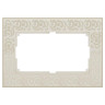 Рамка Werkel Flock для двойной розетки слоновая кость WL05-Frame-01-DBL-ivory 4690389073175 - Рамка Werkel Flock для двойной розетки слоновая кость WL05-Frame-01-DBL-ivory 4690389073175