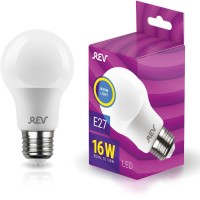  - Лампа светодиодная REV A60 Е27 16W 2700K теплый свет груша 32402 7