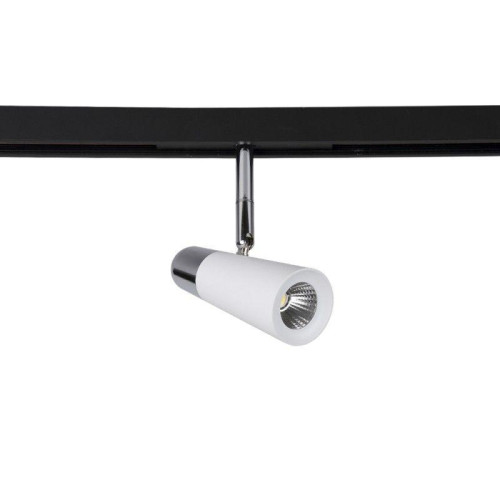 Трековый светодиодный светильник для магнитного шинопровода Crystal Lux Space CLT 0.33 006 12W WH-CH 4000K 