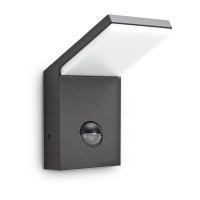  - Уличный настенный светодиодный светильник Ideal Lux Style AP Sensor Antracite 3000K 246864