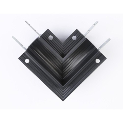 Коннектор L-образный для встраиваемого шинопровода Ambrella light Track System Magnetic GL3354 