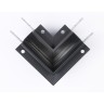 Коннектор L-образный для встраиваемого шинопровода Ambrella light Track System Magnetic GL3354 - Коннектор L-образный для встраиваемого шинопровода Ambrella light Track System Magnetic GL3354