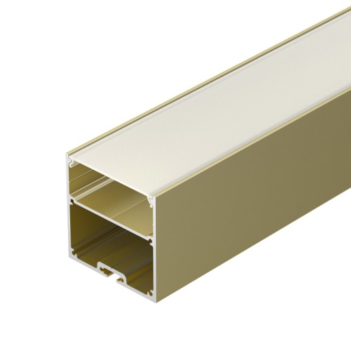 Профиль SL-LINE-5050-LW-2000 ANOD GOLD (Arlight, Алюминий) 