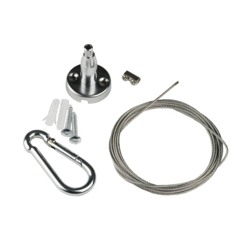 Крепление для подвесного светильника Uniel UFL-H03 Silver 200 Polybag UL-00004442 