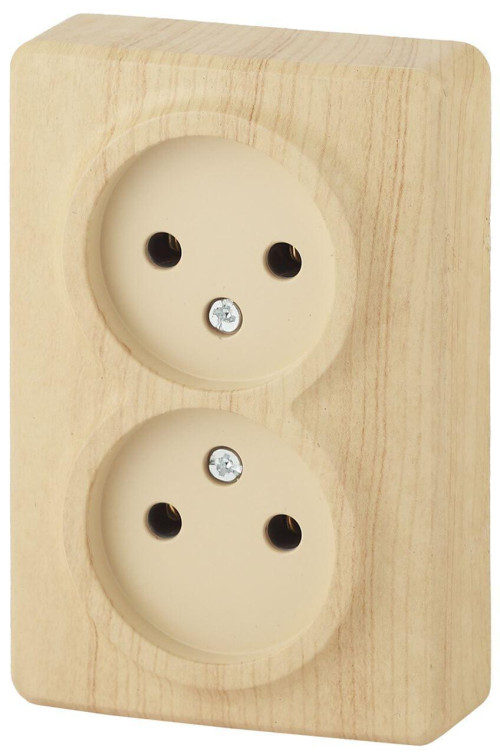 Розетка ЭРА Эксперт 2x2P 16A 250V 11-2202-11 Б0020684 