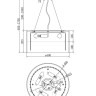 Подвесной светильник Maytoni MOD313PL-04CH - Подвесной светильник Maytoni MOD313PL-04CH