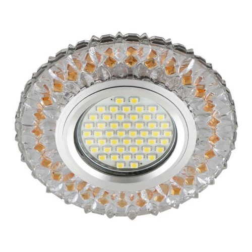 Встраиваемый светильник Fametto Luciole DLS-L138 Gu5.3 Glassy/Light Tea 