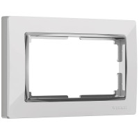 Рамка Werkel Snabb для двойной розетки белый WL03-Frame-01-DBL-white 4690389073137 - Рамка Werkel Snabb для двойной розетки белый WL03-Frame-01-DBL-white 4690389073137