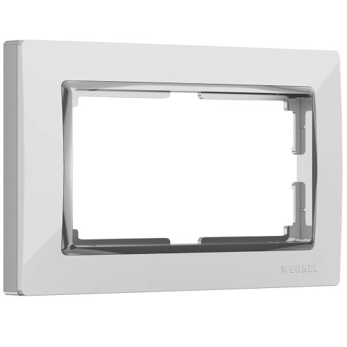 Рамка Werkel Snabb для двойной розетки белый WL03-Frame-01-DBL-white 4690389073137 
