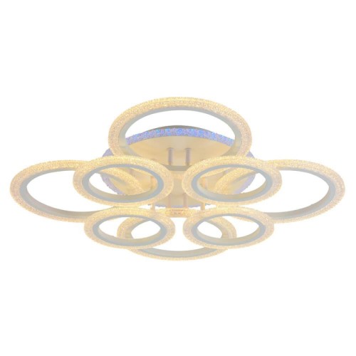 Потолочная светодиодная люстра Profit Light 8086/4+4 WHT 