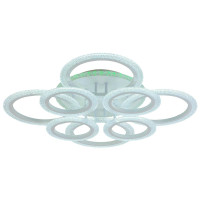  - Потолочная светодиодная люстра Profit Light 8086/4+4 WHT