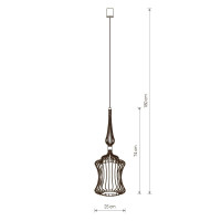  - Подвесной светильник Nowodvorski Abi 8868