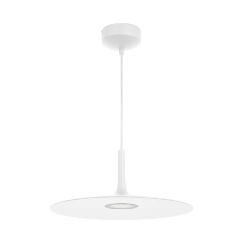 Светильник SP-FIORE-R400-13W Warm3000 (WH, 120 deg, 230V) (Arlight, IP20 Металл, 3 года) Подвесной светильник. Мощность 13 Вт, св. поток 700 лм, 55 лм/Вт, теплый 3000 K, CRI>90, угол 120°, напряжение питания 230 В. Белый круглый корпус из алюминия, рассеиватель каленое матовое стекло , степень защиты IP20. Размер: диаметр 400 мм, высота основания 64 мм, общая высота 170 мм. Монтаж подвесной, длина подвеса 1500 мм, регулируемая. Габариты чаши Ø120x75 мм. Драйвер 30-42 В, 300 мА, пульсация 