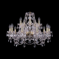  - Подвесная люстра Bohemia Ivele 1411/10+5/240 G