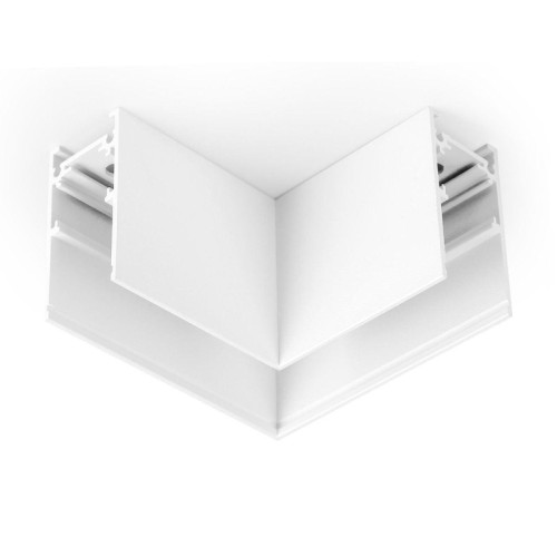 Коннектор L-образный для накладного шинопровода Ambrella light Track System Magnetic GL3369 