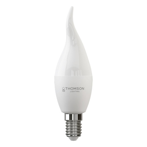 Лампа светодиодная Thomson E14 6W 6500K свеча на ветру матовая TH-B2360 