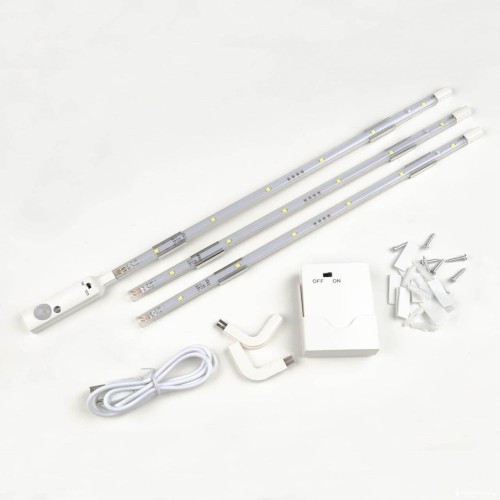 Мебельный светодиодный светильник Uniel ULM-F42-3W/4200K Sensor IP20 White UL-00002889 